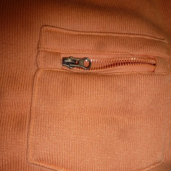 NEW Arthur Beale super soft Crewneck zip front pocket pullover sz L & XXL - Picture 5 of 16